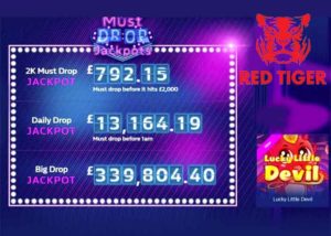 Read more about the article Das Red Tiger Daily Drop Jackpot Network zahlt Millionen